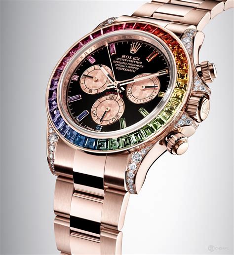 rolex daytona rainbow watch|Rolex daytona rainbow 116595.